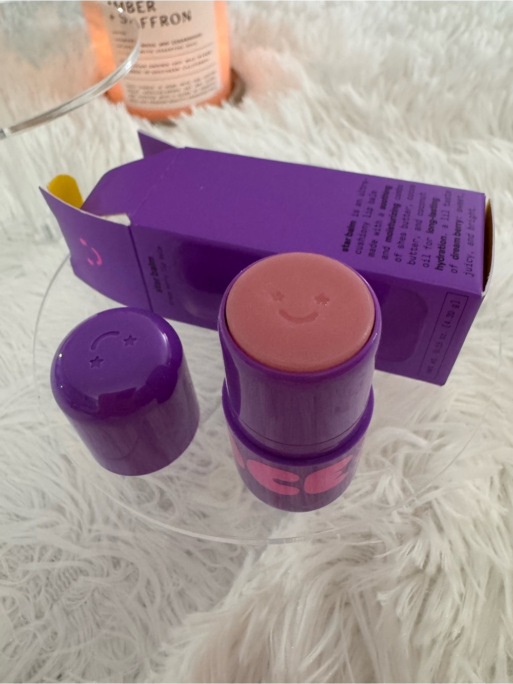 Brand New Starface Smiling Loo Balm Cream in Mauve Pink
